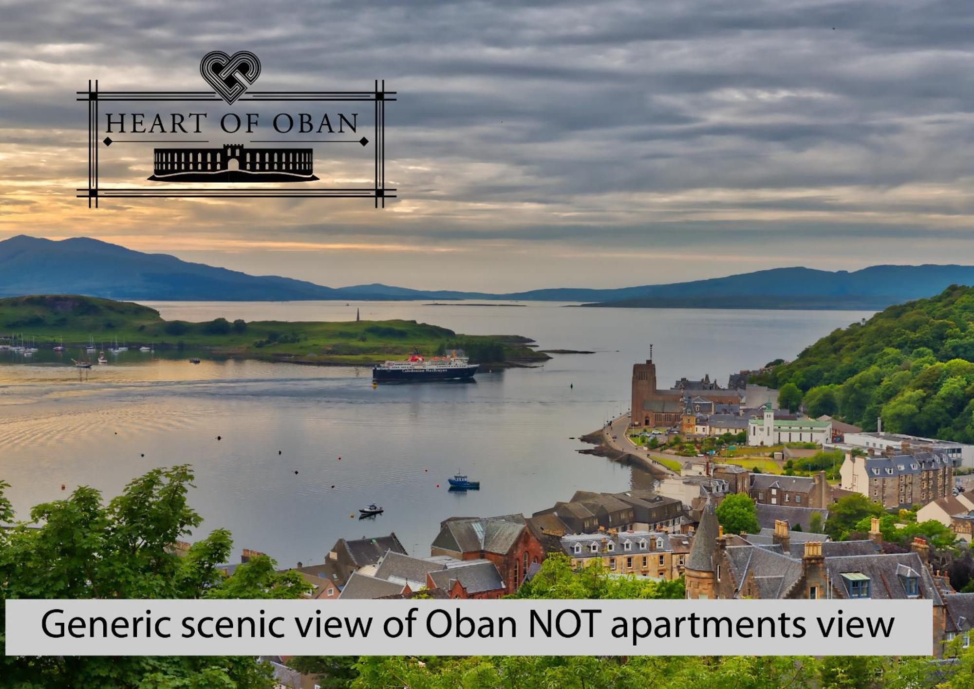 Heart Of Oban Apartment Екстериор снимка